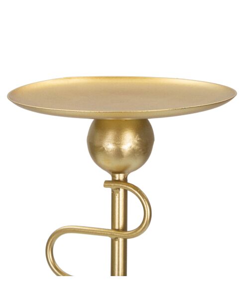 2 goldene Alid Kerzenhalter