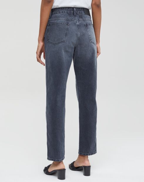 Jeans Pedal Pusher gris