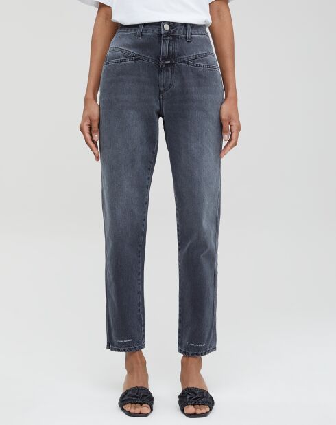 Jeans Pedal Pusher gris