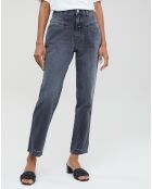 Jeans Pedal Pusher gris