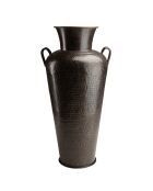 Vase avec anses Honoré cuivre noir antique - 49x44x99.5 cm