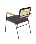 Fauteuil Albane gris - 56x61x78 cm