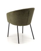 2 Chaises Ulysse olive/noir - 58x59x79 cm