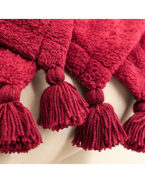 Plaid Puffy rouge - 160x200 cm