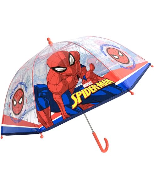 Parapluie cloche transparent pour enfant Spiderman transparent