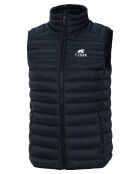 Merino Nordend Laax zwarte mouwloze jas