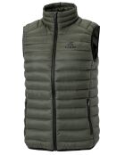 Merino Nordend Gstaad groene mouwloze jas