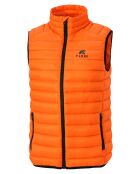 Doudoune sans manches Mérino Nordend Arosa orange