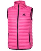 Merino Nordend Montana roze mouwloze jas