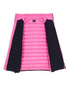 Merino Nordend Montana roze mouwloze jas