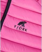 Merino Nordend Montana roze mouwloze jas