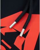 Titlis zwart/rode hoodie