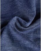 Rigi St Moritz blauwe polo van 100% merinowol