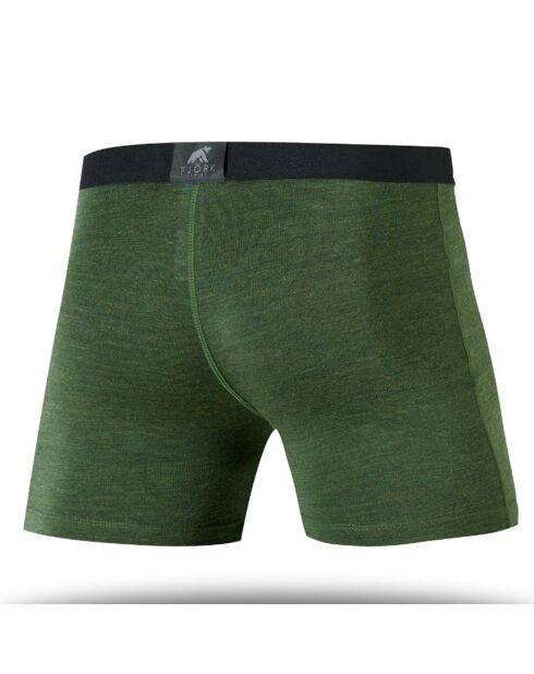 2 boxer Strahlorn in misto lana merino kaki/neri
