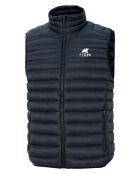 Merino Nordend Laax zwarte mouwloze jas