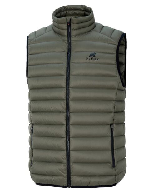 Merino Nordend Gstaad grüne ärmellose Jacke