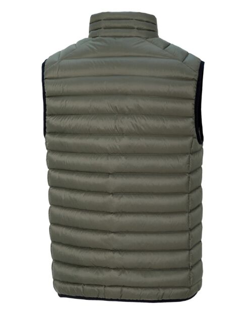 Merino Nordend Gstaad grüne ärmellose Jacke