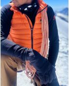 Doudoune sans manches Mérino Nordend Arosa orange