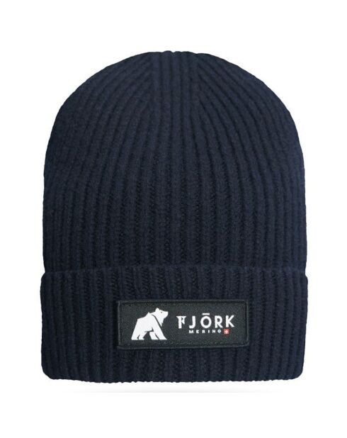 Bonnet 100% Laine Mérinos Säntis bleu marine