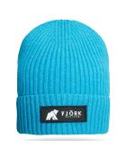 Cappello 100% lana merino Säntis Adelboden turchese