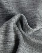 T-shirt a manica corta grigia 100% lana merino