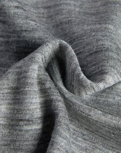 T-Shirt 100% Laine Mérinos manches courtes gris