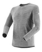 Sous-Pull 100% Laine Mérinos manches longues gris