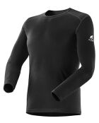 Finn schwarzer Pullover aus 100% Merinowolle