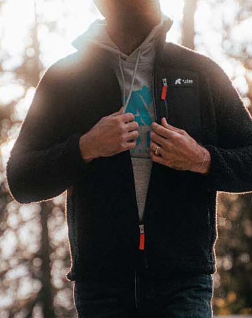 Veste Polaire Pilatus noire