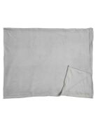 Plaid en Microfibre gris clair - 150x200 cm