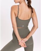 Brassière Lotus verte