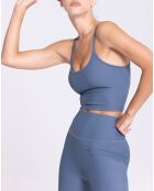 Brassière Lotus bleu jeans