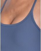 Brassière Lotus bleu jeans