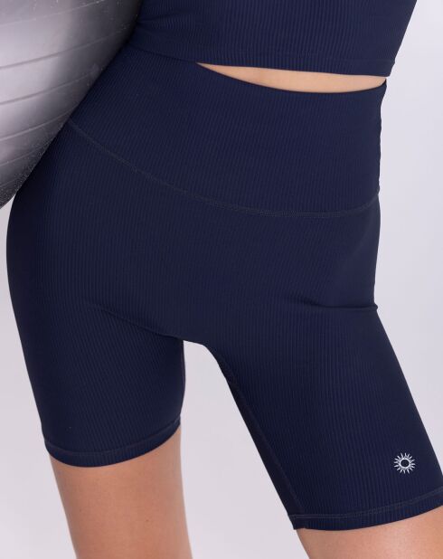 Short Lotus bleu nuit