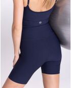 Short Lotus bleu nuit