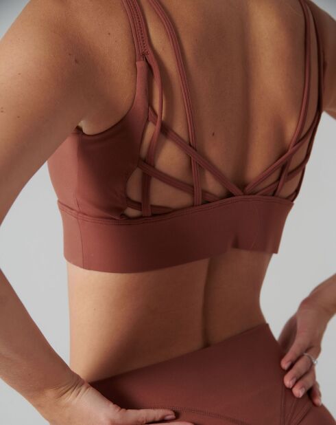Brassière Suzanna marron