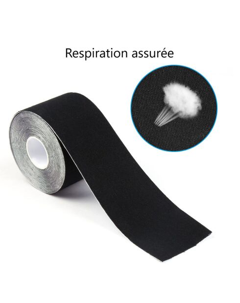 Bande de maintien Kinesiologie noir