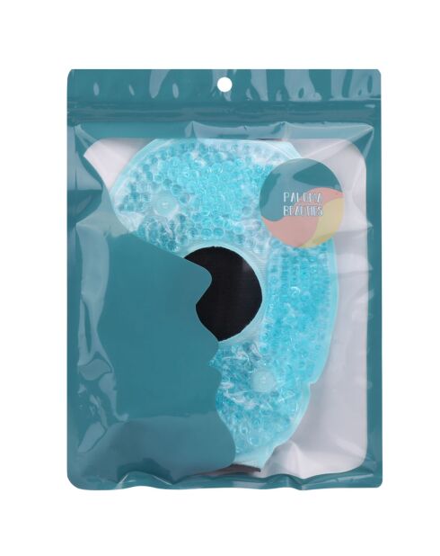 Genouillère chaude et froide bleue