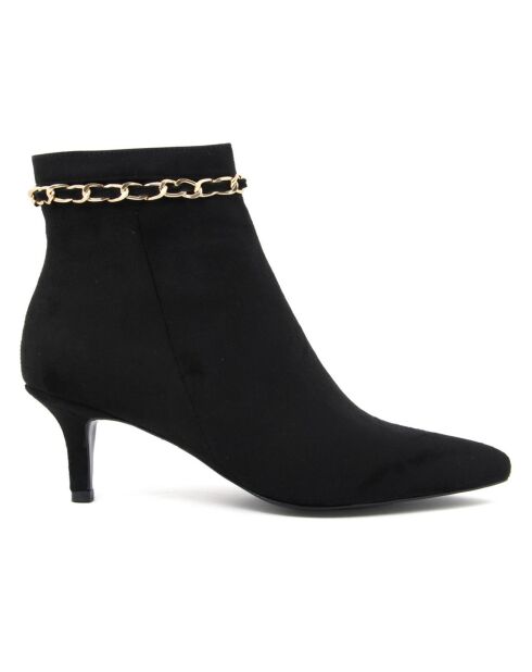 Bottines Marielle noir - Talon 6 cm