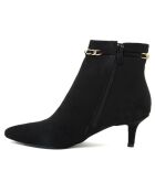 Bottines Marielle noir - Talon 6 cm