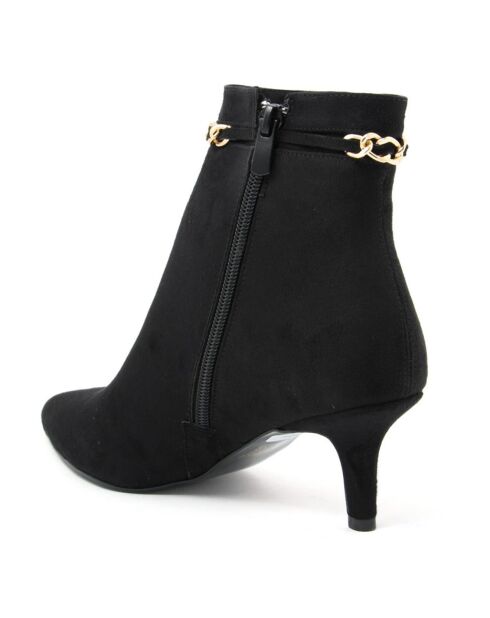 Bottines Marielle noir - Talon 6 cm