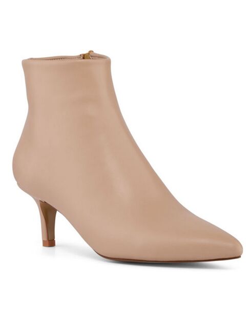 Bottines Marielle beige - Talon 6 cm