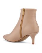Bottines Marielle beige - Talon 6 cm