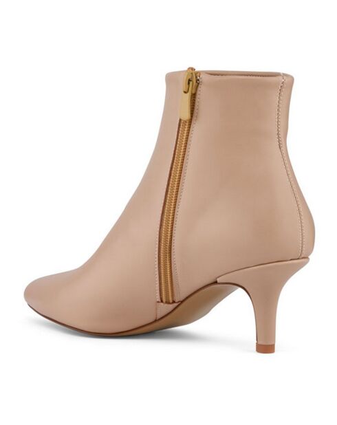 Bottines Marielle beige - Talon 6 cm