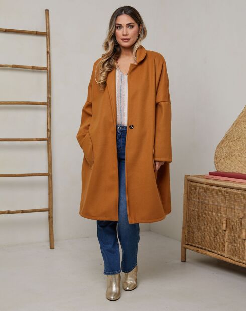 Manteau Ikie camel