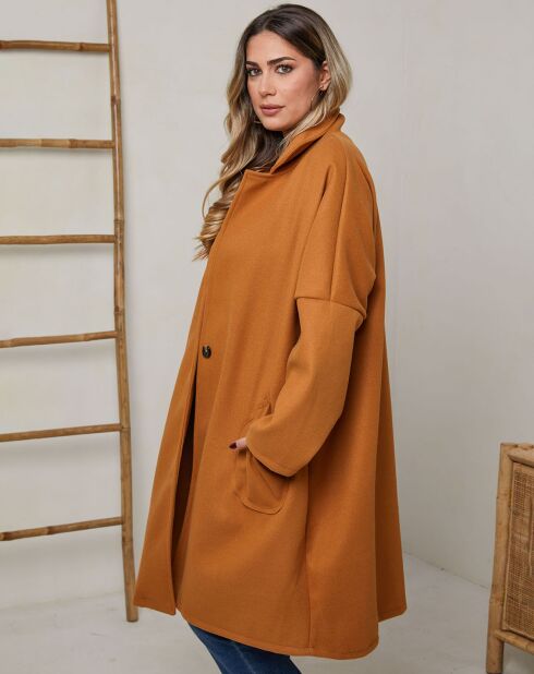 Manteau Ikie camel
