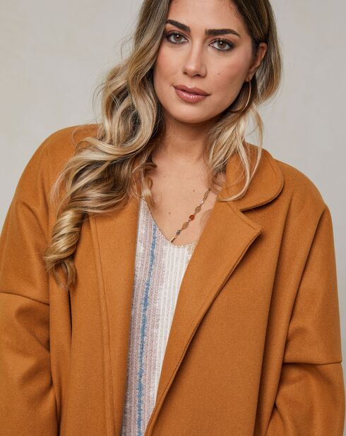 Manteau Ikie camel