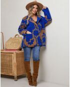 Manteau en Laine mélangé Isaya royal