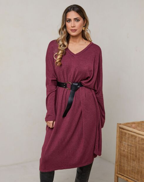 Robe Janet pourpre