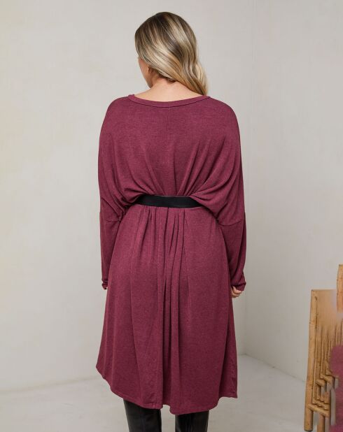 Robe Janet pourpre